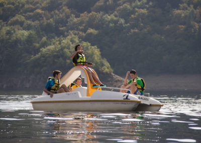 base de loisirs nautique garabit mallet (62) pedalo